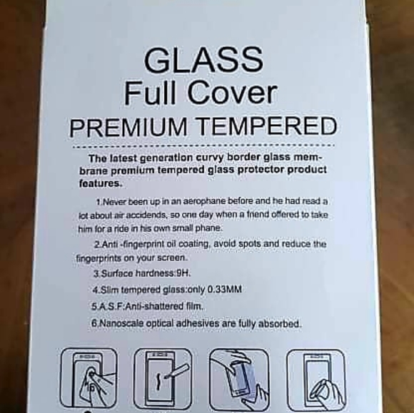 Tempered glass cover Samsung S20 plus - Picture 2 of 2